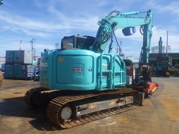 KOBELCO SK135SR-3F ★ Excavator ★ 600G, ROPS CAB, PROCESSOR (GP35A-641), BLADE, COM-PIPING (5), A/C, MULTI, WINCH - Image 7