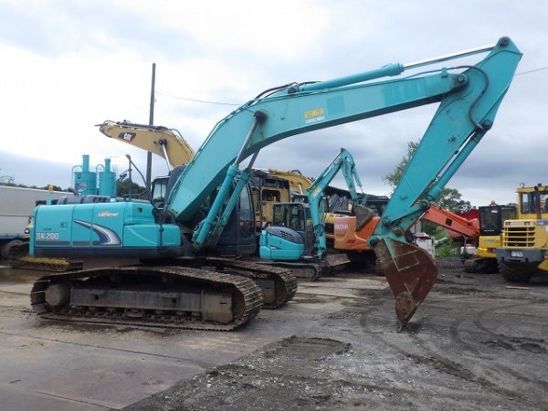 KOBELCO SK200-8 ★ Excavator ★ 800G, M/L, Arm Crane, A/C - Image 3