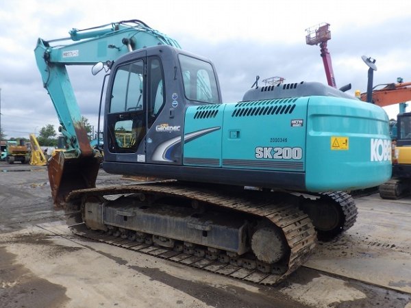 KOBELCO SK200-8 ★ Excavator ★ 800G, M/L, Arm Crane, A/C - Image 4