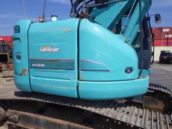 KOBELCO SK225SR-3 ★ Excavator ★ 600G, PIPING, ARM CRANE, A/C, MULTI - Image 12