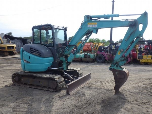 KOBELCO SK45SR-6E ★ Excavator ★ 400G+Pad, CAB, Blade, Piping, M/L, Arm Crane, A/C - Image 4