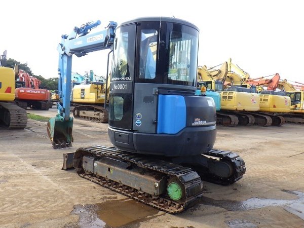 KOBELCO SK50UR-5 ★ Mini Excavator ★ 400G+PAD, CAB, ARM CRANE, MULTI - Image 3