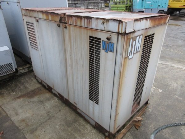 AIRMAN STATIONARY_COMPRESSOR_3unitsSet ★ Generator & Compressor ★ Not checked operation & availability of missing parts 動作及び欠品の有無未確認 - Image 4