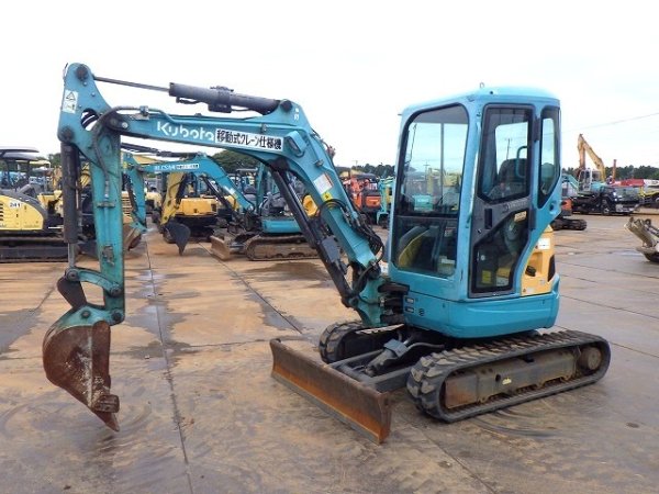 KUBOTA U-30-5 ★ Mini Excavator ★ 300R, CAB, PIPING, ARM CRANE, MASTER KEY - Image 1