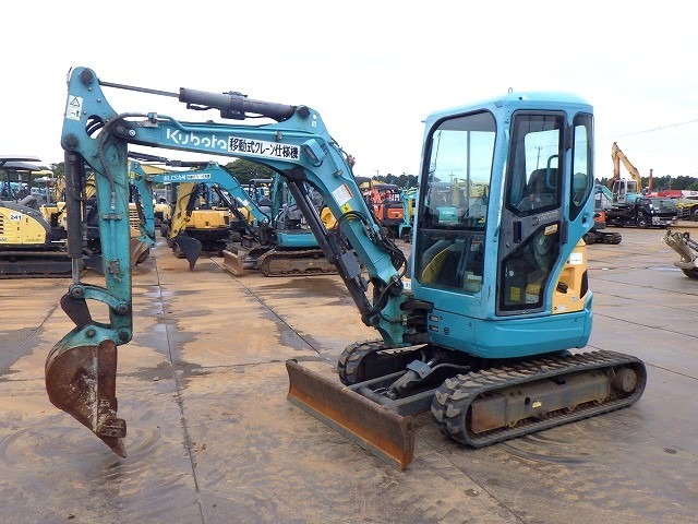KUBOTA U-30-5 ★ Mini Excavator ★ 300R, CAB, PIPING, ARM CRANE, MASTER KEY