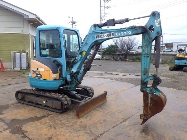 KUBOTA U-30-5 ★ Mini Excavator ★ 300R, CAB, PIPING, ARM CRANE, MASTER KEY - Image 4