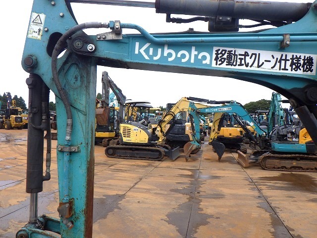 KUBOTA U-30-5 ★ Mini Excavator ★ 300R, CAB, PIPING, ARM CRANE, MASTER KEY