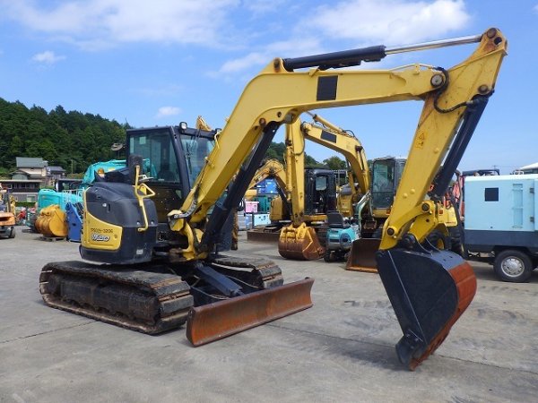 YANMAR VIO80-1 ★ Excavator ★ 450G+PAD, ROPS CAB, BLADE, ARM CRANE, A/C, MULTI, EPA - Image 4