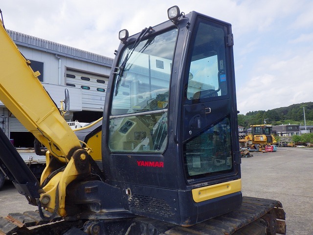 YANMAR VIO80-1 ★ Excavator ★ 450G+PAD, ROPS CAB, BLADE, ARM CRANE, A/C, MULTI, EPA