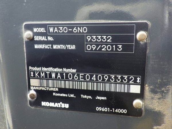 KOMATSU WA30-6N0 ★ Loader(Crawled/Wheeled) ★ CNP, BKT - Image 37