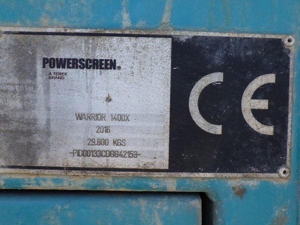 TEREX WARRIOR1400X ★ Other ★ MOBILE SCREEN - Image 73