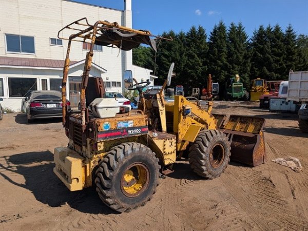 MITUBISHI WS200L ★ Loader(Crawled/Wheeled) ★ CAB, BKT - Image 5