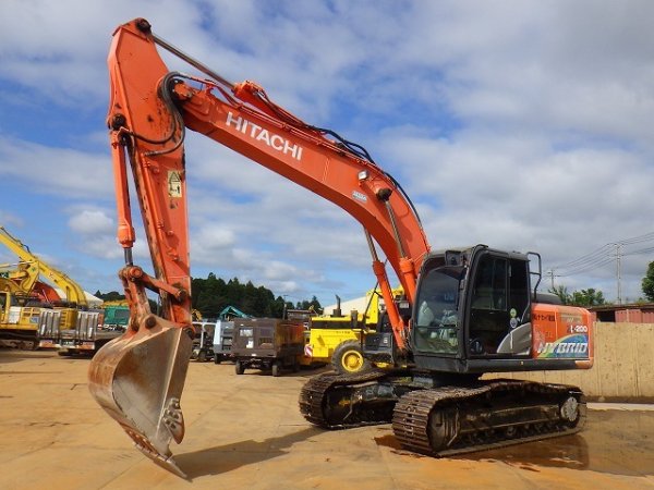 HITACHI ZH200-6 ★ Excavator ★ 600G, ROPS CAB, PIPING, ARM CRANE, A/C, MULTI - Image 1