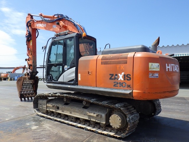 HITACHI ZX210K-5B ★ Excavator ★ 600G+PAD, PIPING, A/C