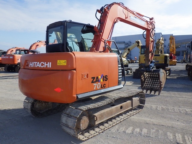 HITACHI ZX70-3 ★ Excavator ★ 450G+PAD, PIPING