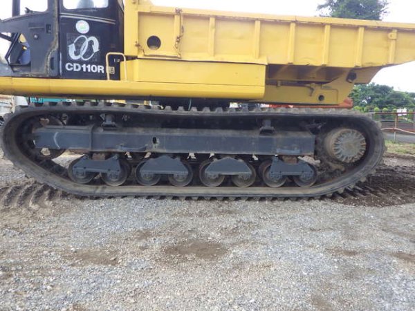 KOMATSU CD110R-1 ★ Excavator ★ 750R, CAB, A/C, 360 Degree Rotation Dump - Image 19