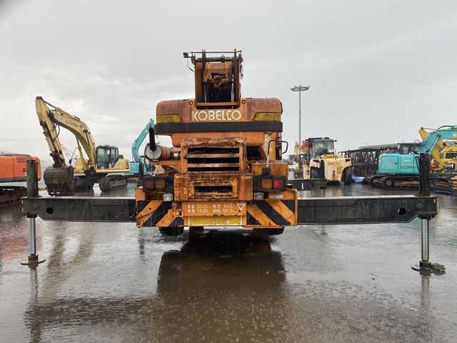 KOBELCO RK250-3 ★ Crane ★ Hook(Sub only), H-Outrigger, 32,566km(Odo meter Not working 走行距離メーター故障）, 揚検なし