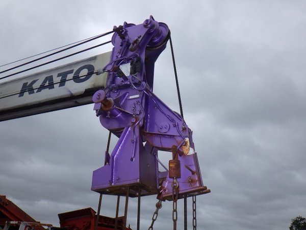 KATO KRM-13H ★ Crane ★ 13t, H-Outrigger, Hook 13t, P/T JIB, Ball, A/C, 揚検なし - Image 28