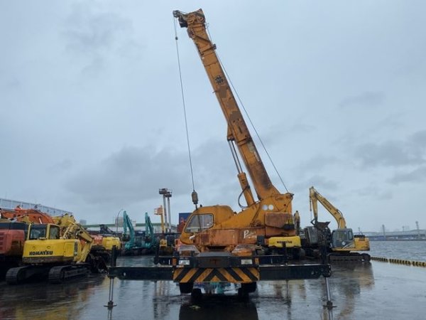 KOBELCO RK250-3 ★ Crane ★ Hook(Sub only), H-Outrigger, 32,566km(Odo meter Not working 走行距離メーター故障）, 揚検なし - изображение 30