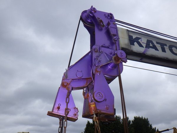 KATO KRM-13H ★ Crane ★ 13t, H-Outrigger, Hook 13t, P/T JIB, Ball, A/C, 揚検なし - Image 26