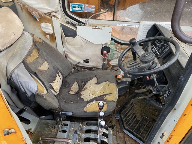 KOBELCO RK250-3 ★ Crane ★ Hook(Sub only), H-Outrigger, 32,566km(Odo meter Not working 走行距離メーター故障）, 揚検なし