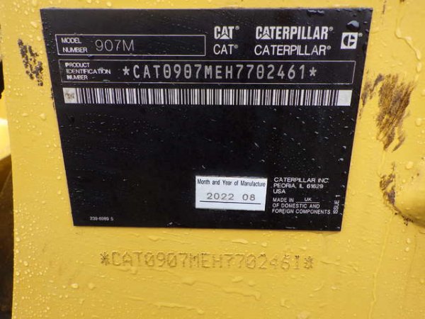 CAT 907M ★ Loader(Crawled/Wheeled) ★ CAB, BKT, Piping, Q/H, 建機工譲渡証なし - Image 72