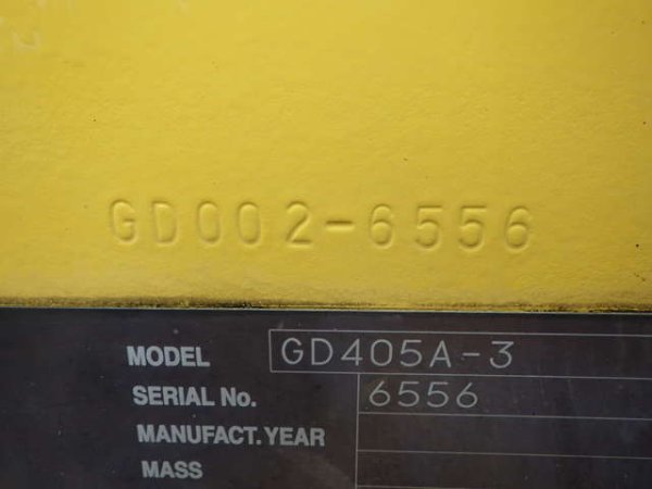 KOMATSU GD405A-3 ★ Road Equipment ★ CNP, Blade, SCARIFIER, 一時抹消あり - изображение 75