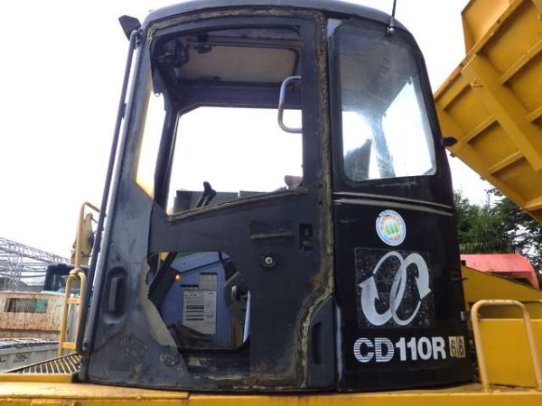 KOMATSU CD110R-1 ★ Excavator ★ 750R, CAB, A/C, 360 Degree Rotation Dump - Image 66