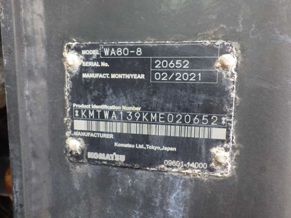 KOMATSU WA80-8 ★ Loader(Crawled/Wheeled) ★ CAB, BKT, Long Arm, A/C, 30,157km - Image 13