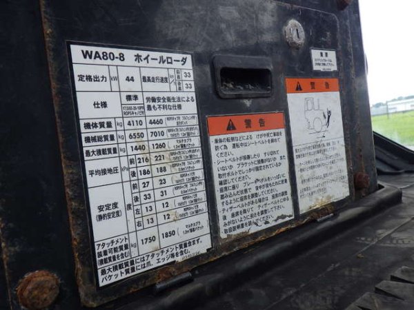 KOMATSU WA80-8 ★ Loader(Crawled/Wheeled) ★ CAB, BKT, Long Arm, A/C, 30,157km - Image 15