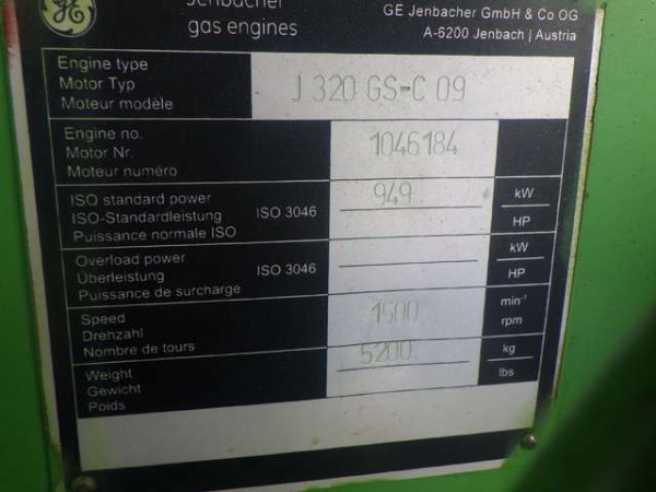 JMS320GS-N.L ★ Generator & Compressor ★ Gas Turbine Generator, Engine : J320GS-C09-1046184 - Image 53
