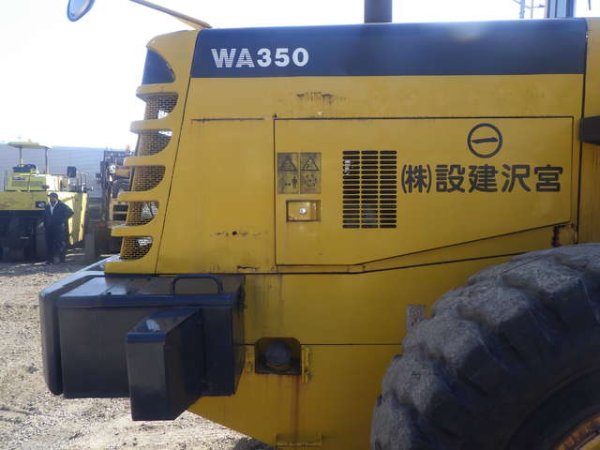 KOMATSU WA350-3E ★ Loader(Crawled/Wheeled) ★ Blade, CAB, Piping, A/C - Image 37