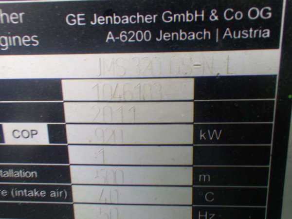 JMS320GS-N.L ★ Generator & Compressor ★ Gas Turbine Generator, Engine : J320GS-C09-1046184 - Image 50