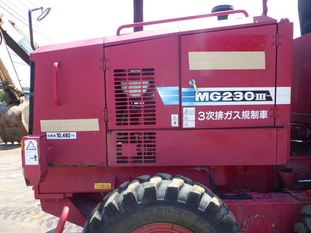 MITSUBISHI MG230 ★ Road Equipment ★ CNP, SCARIFIER, Blade, 抹消