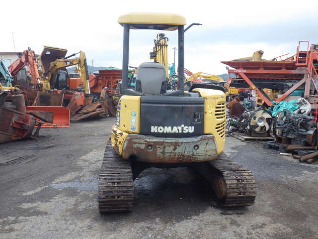 KOMATSU PC50MR-2 ★ Excavator ★ G, CNP, Rotary Grapple, Piping, Blade