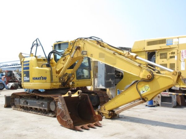 KOMATSU PC128US-10 ★ Excavator ★ 500G, STD Bucket, Blade, M/L, Arm Crane, A/C - Image 3