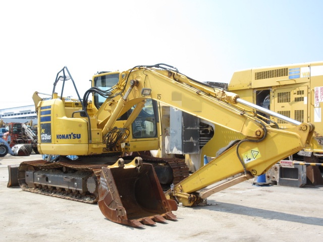 KOMATSU PC128US-10 ★ Excavator ★ 500G, STD Bucket, Blade, M/L, Arm Crane, A/C
