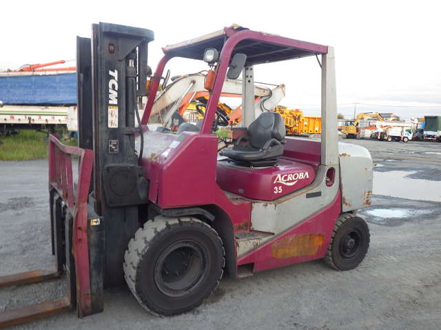 TCM FA35D ★ Forklift ★ 3.0m, Positioner