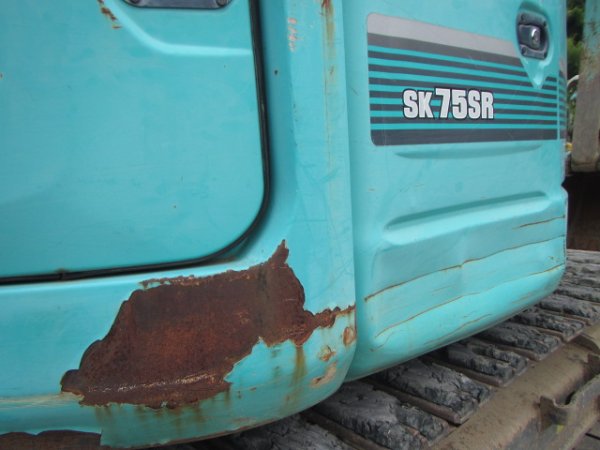KOBELCO SK75SR-3 ★ Excavator ★ 450G+Pad, Blade, Piping, Arm Crane - Image 9