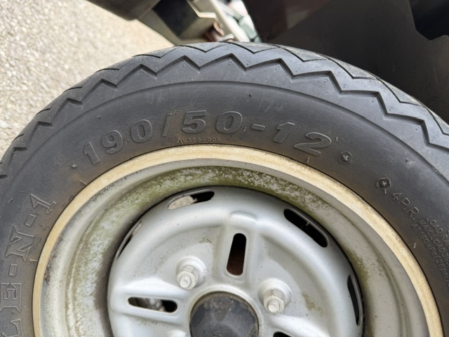 YAMAHA G30_6unitsSet ★ Other ★ GOLFCART 6UNITS, TIRE 190/50-12