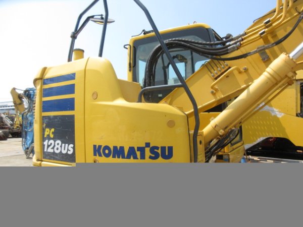 KOMATSU PC128US-10 ★ Excavator ★ 500G, STD Bucket, Blade, M/L, Arm Crane, A/C - Image 7