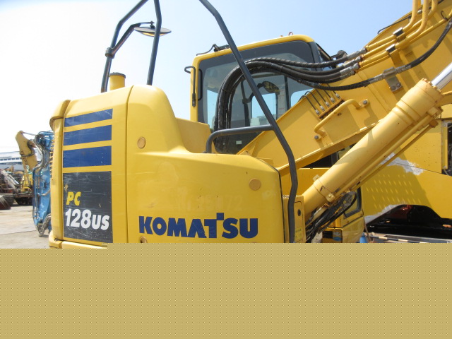 KOMATSU PC128US-10 ★ Excavator ★ 500G, STD Bucket, Blade, M/L, Arm Crane, A/C