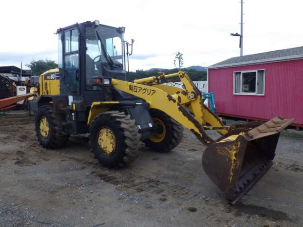 KOMATSU WA80-8 ★ Loader(Crawled/Wheeled) ★ CAB, BKT, Long Arm, A/C, 30,157km - Image 4