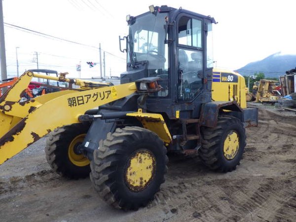 KOMATSU WA80-8 ★ Loader(Crawled/Wheeled) ★ CAB, BKT, Long Arm, A/C, 30,157km - Image 3