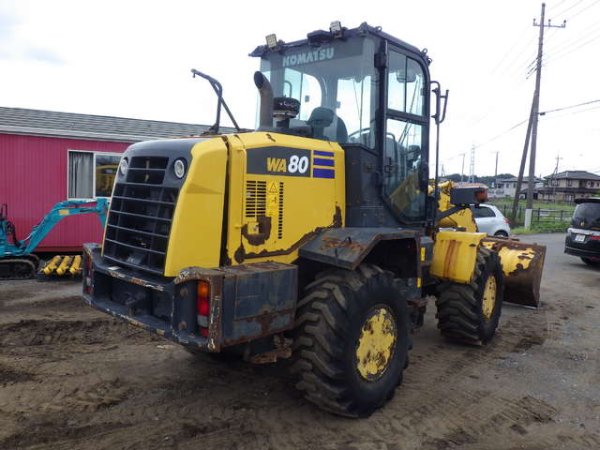 KOMATSU WA80-8 ★ Loader(Crawled/Wheeled) ★ CAB, BKT, Long Arm, A/C, 30,157km - Image 6