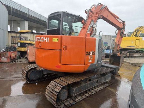 HITACHI ZX75US-3 ★ Excavator ★ G, Blade, Piping, A/C - Image 5