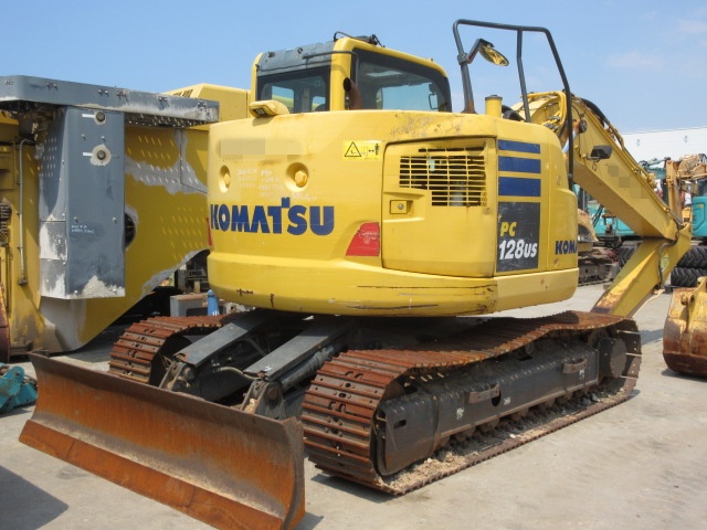 KOMATSU PC128US-10 ★ Excavator ★ 500G, STD Bucket, Blade, M/L, Arm Crane, A/C