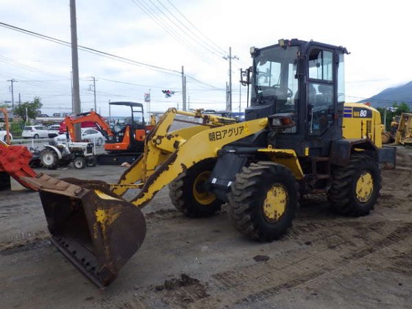 KOMATSU WA80-8 ★ Loader(Crawled/Wheeled) ★ CAB, BKT, Long Arm, A/C, 30,157km - Image 1