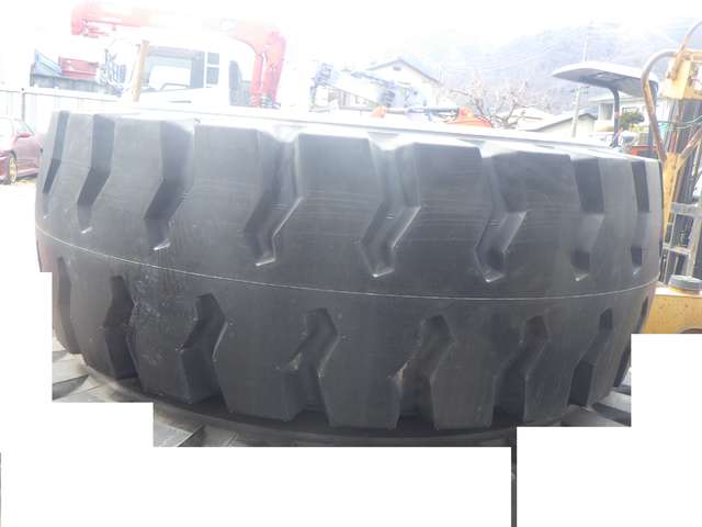 TIRE_ZW180-6_1pc ★ Parts & Attachment ★ 20.5-25-16PR w/ RIM, UnUSED 未使用品