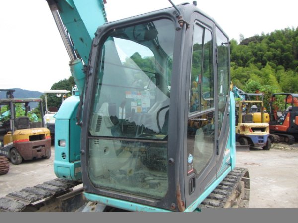 KOBELCO SK75SR-3 ★ Excavator ★ 450G+Pad, Blade, Piping, Arm Crane - Image 3